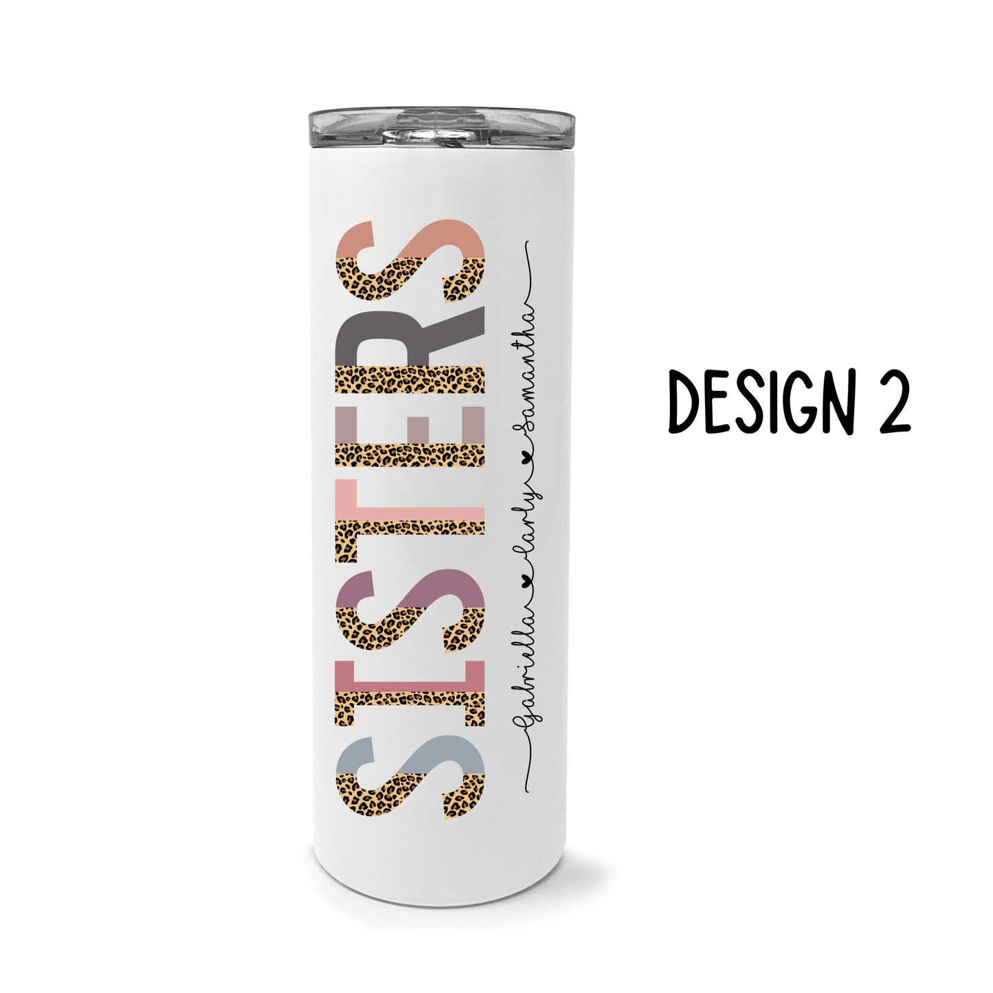 Sisters Personalized 20oz Tumbler