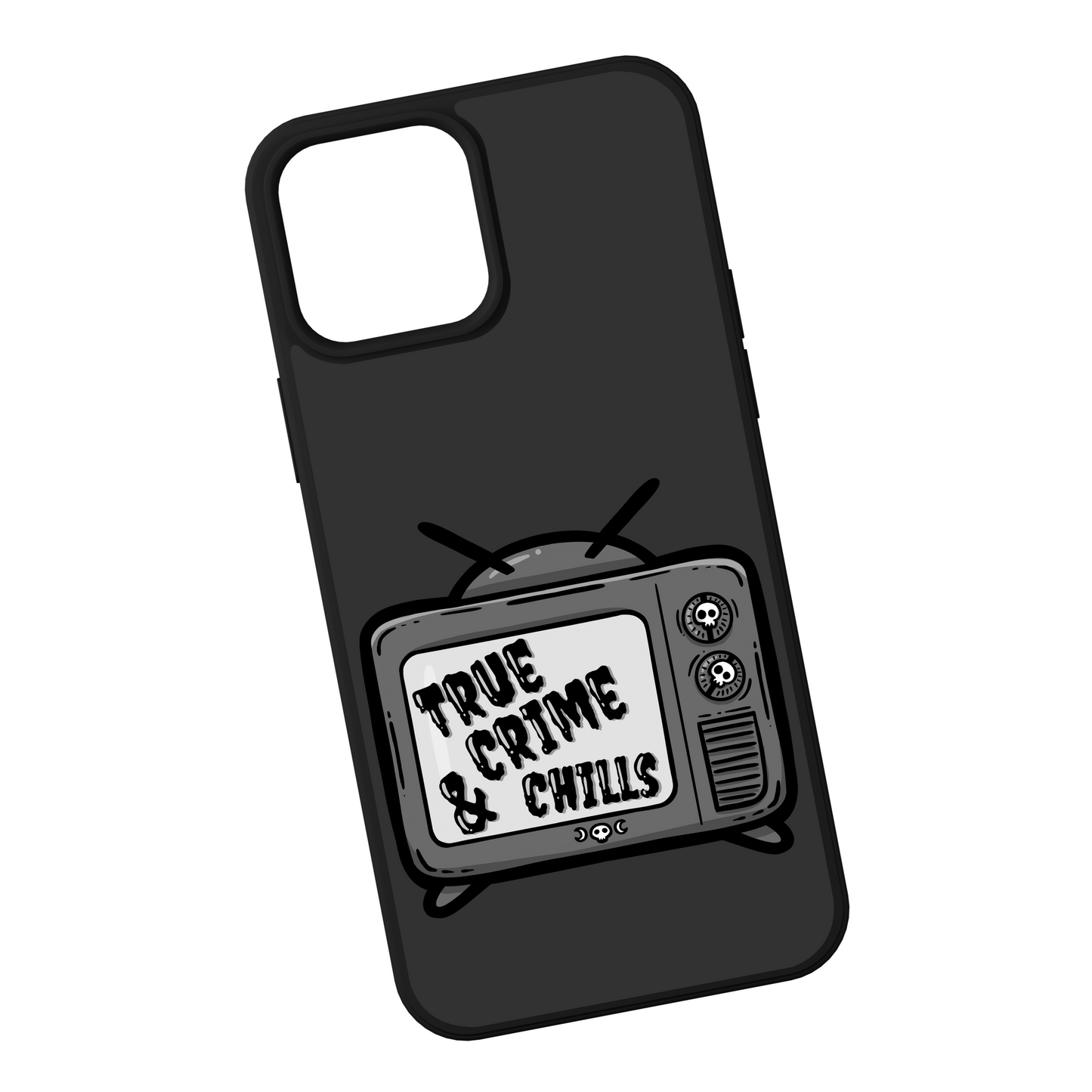 True Crime & Chill iPhone Case