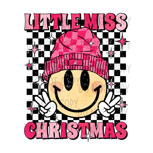 Little Miss Christmas SUBLIMATION TRANSFER