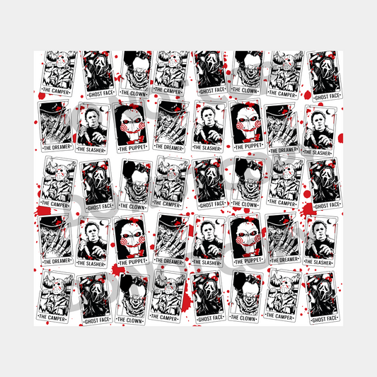 Horror Characters Sublimation Transfer