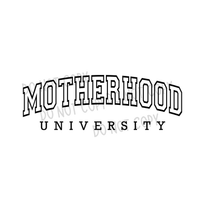 Motherhood University SUBLIMATION TRANSFER
