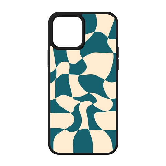 Groovy Checkered iPhone Case 2