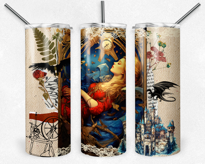 Sleeping Beauty Magical Tumbler Transfer