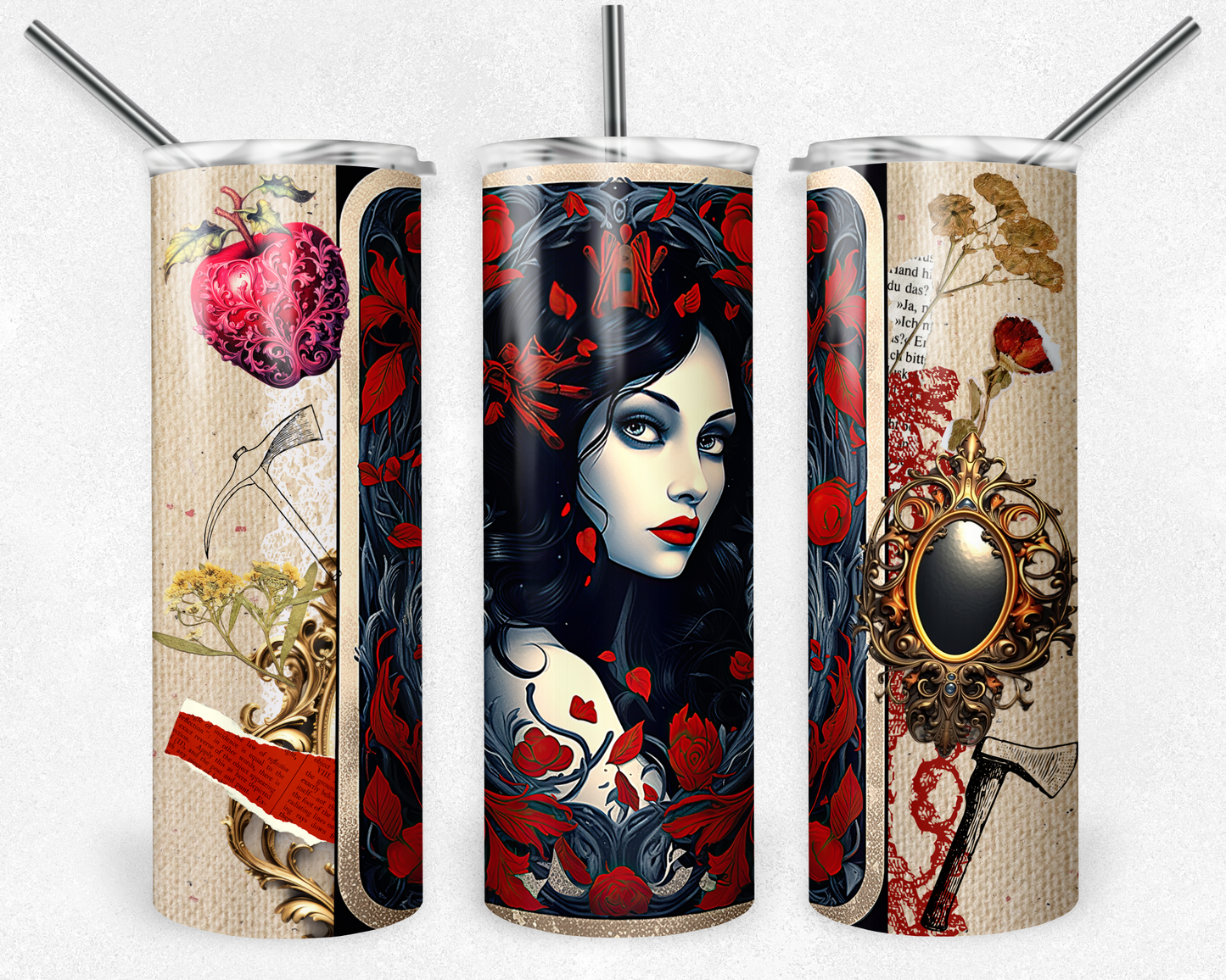 Snow White Magical Sublimation Tumbler Transfer