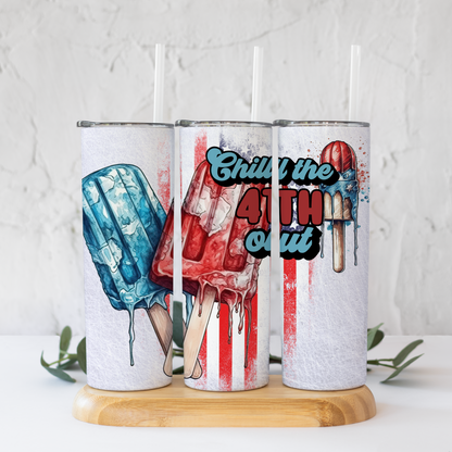 Chill The 4th Out Tumbler