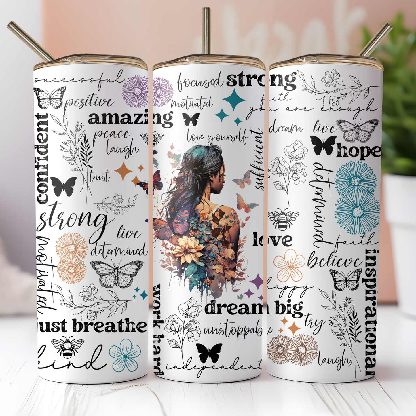 Affirmation Sublimation Tumbler Transfer 2