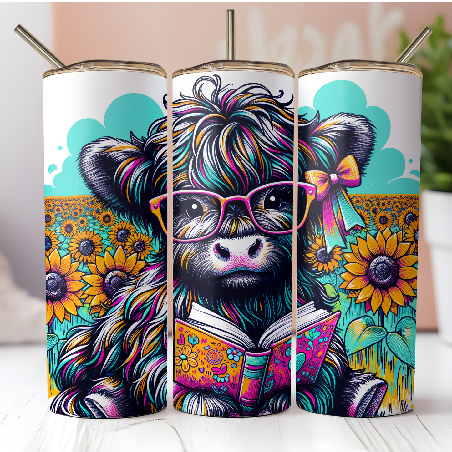 Baby Highland Reading Tumbler