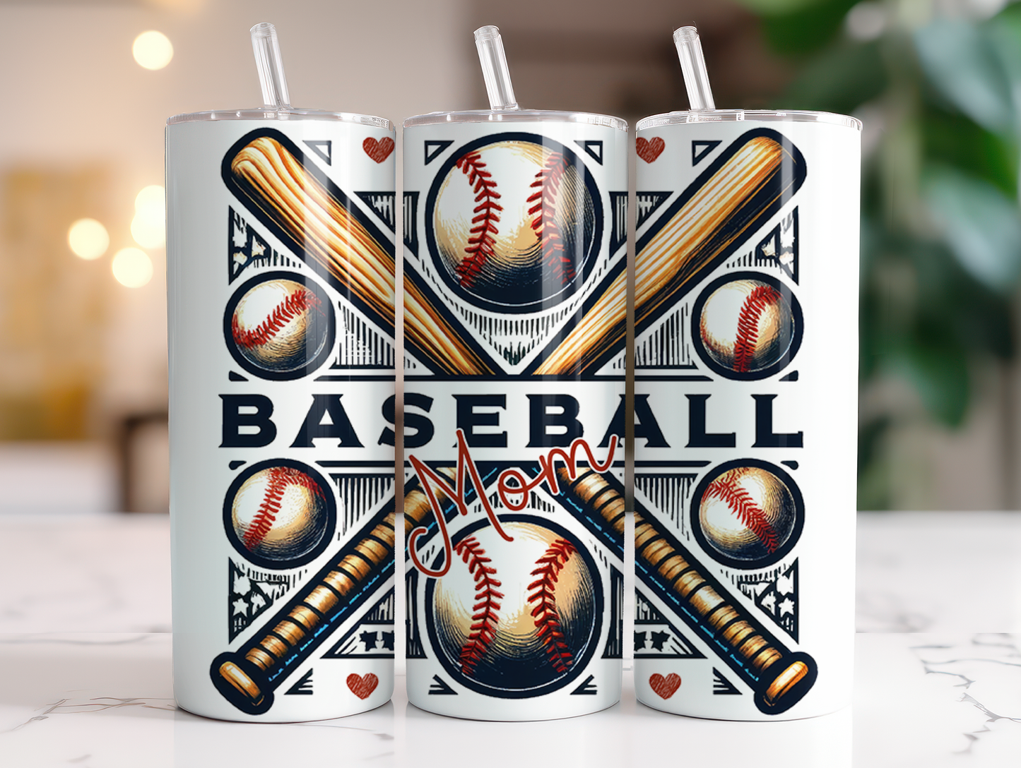 Baseball Mom Tumbler