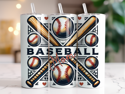 Baseball Mom Tumbler