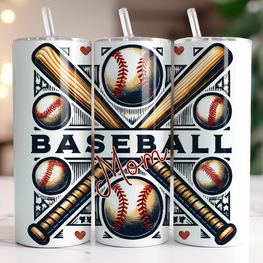 Baseball Mom Tumbler