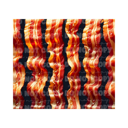 Crispy Bacon Tumbler Sublimation Transfer