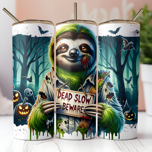 Dead Slow Beware Tumbler 2