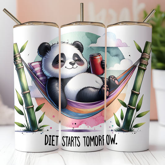 Diet Starts Tomorrow Tumbler