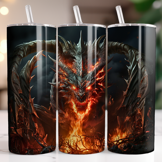 Dragon Fire Tumbler