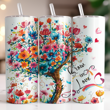 Grow in Love Tumbler