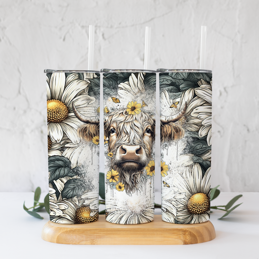 Highland Cow Tumbler