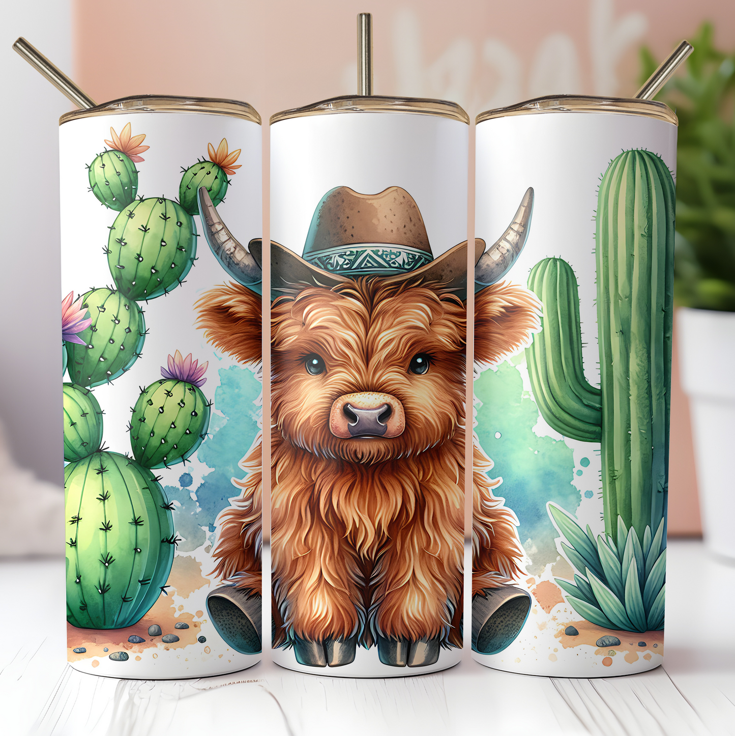 Highland Cactus Tumbler