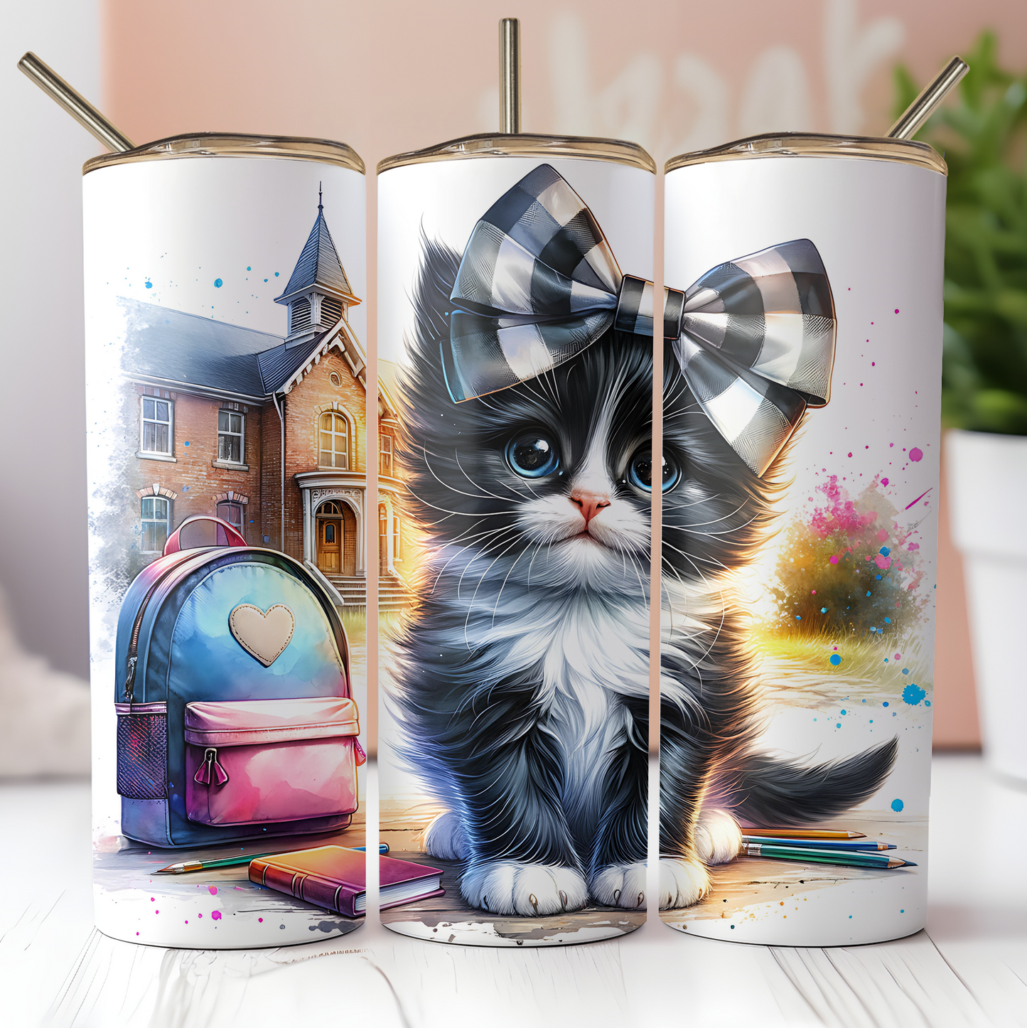 Kitten School Tumbler