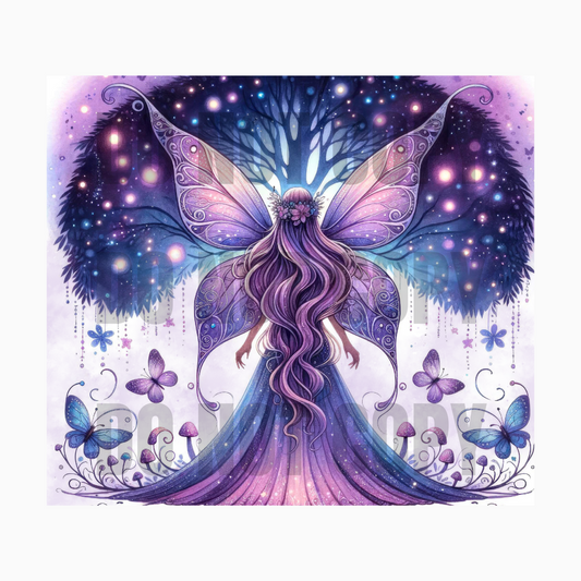 Mystical Fairy Sublimation Tumbler Transfer