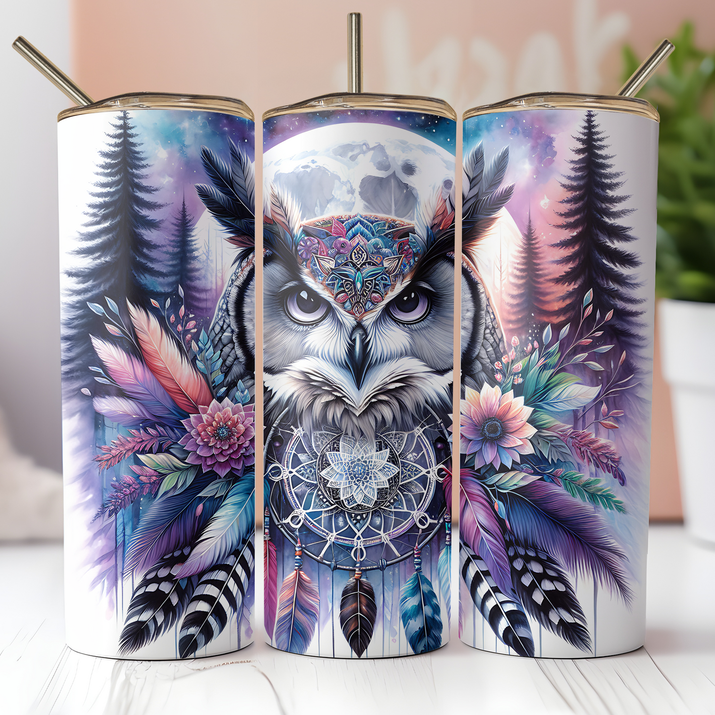 Grey Owl Tumbler