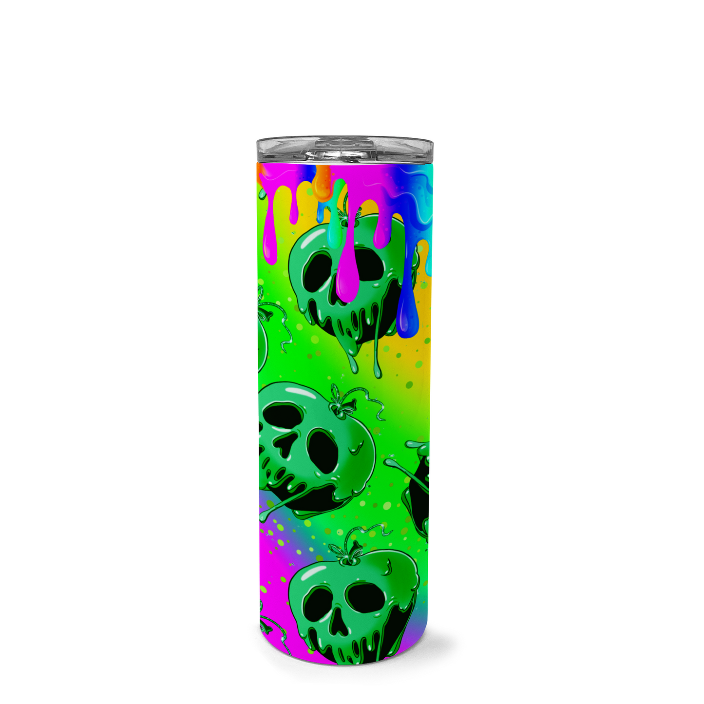 Halloween Candy Apples Sublimation Tumbler Transfer