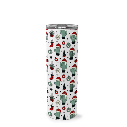 Christmas Cacti Tumbler