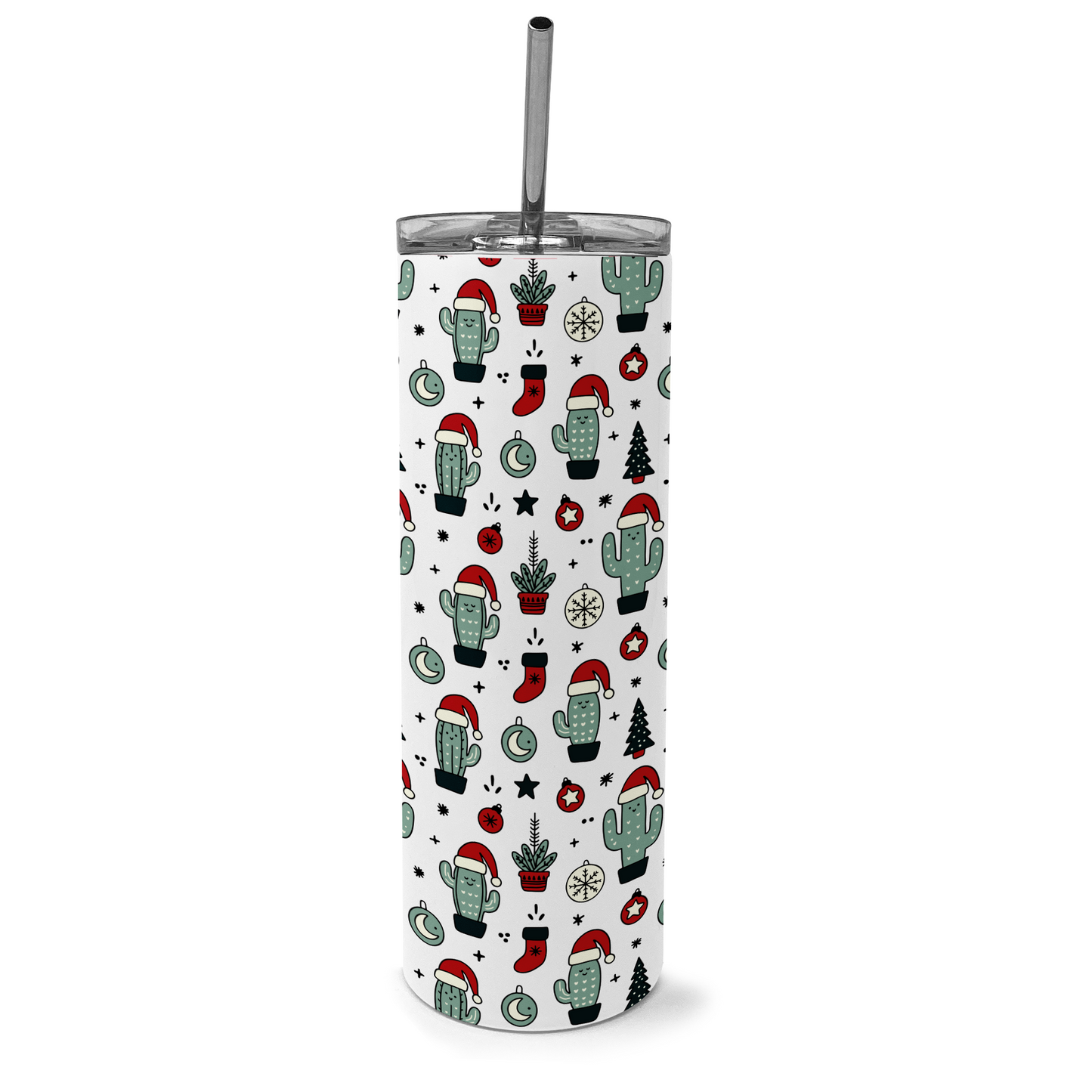 Christmas Cacti Tumbler