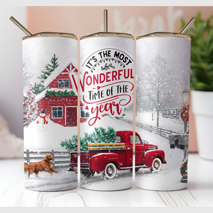 It's The Most Wonderful Time Of The Year Tumbler