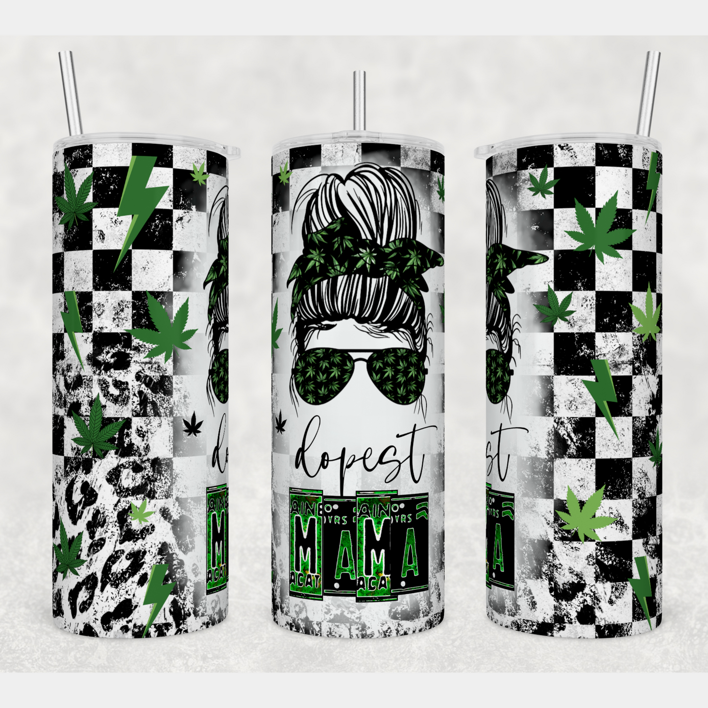 Dopest Mama Sublimation Tumbler Transfer