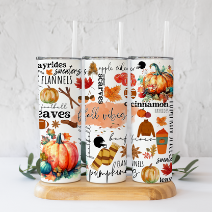 Fall Vibes Tumbler