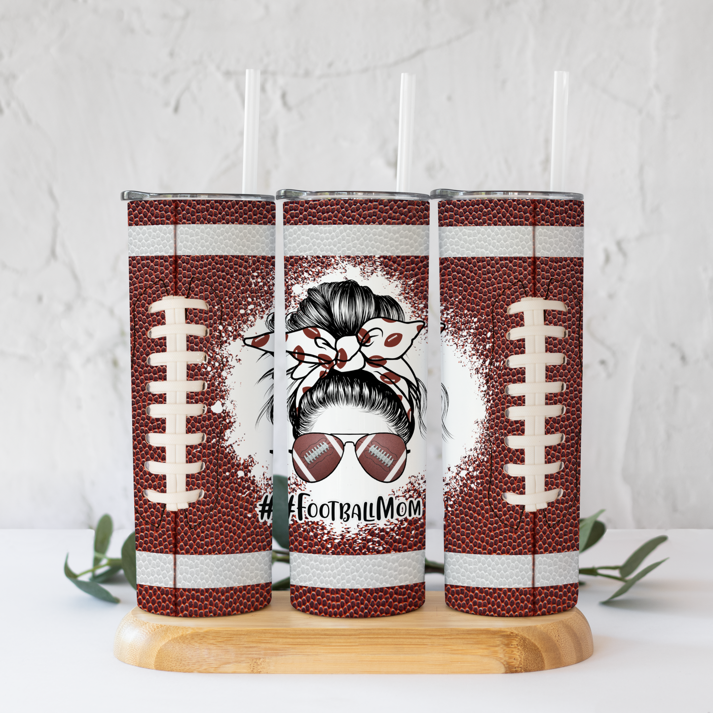 Football Mom Tumbler