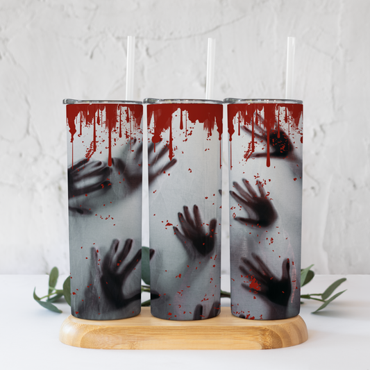 Scary Hands Tumbler