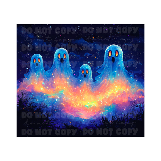 Ghosts Sublimation Tumbler Transfer