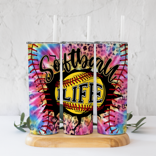 Softball Life Tumbler