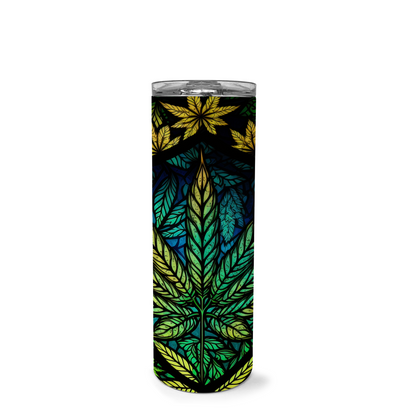 Stained Glass Weed Tumbler