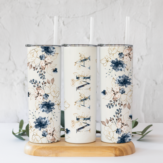 Mama Floral Tumbler